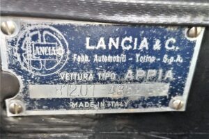 LANCIA APPIA VIGNALE CONVERTIBILE www.cristianoluzzago.it brescia classic cars (88)