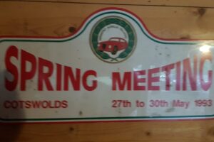 1993 SPRING MEETING COTSWOLD