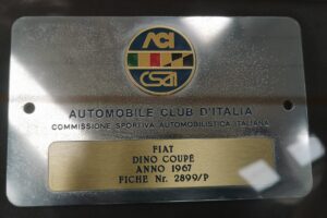 FIAT DINO COUPE 2000 Cristiano Luzzago Brescia Classic cars (70)